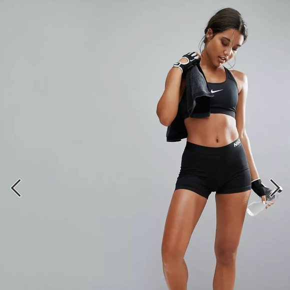 NWT Nike Pro Classic Padded Bra in Black - Picture 8 of 8